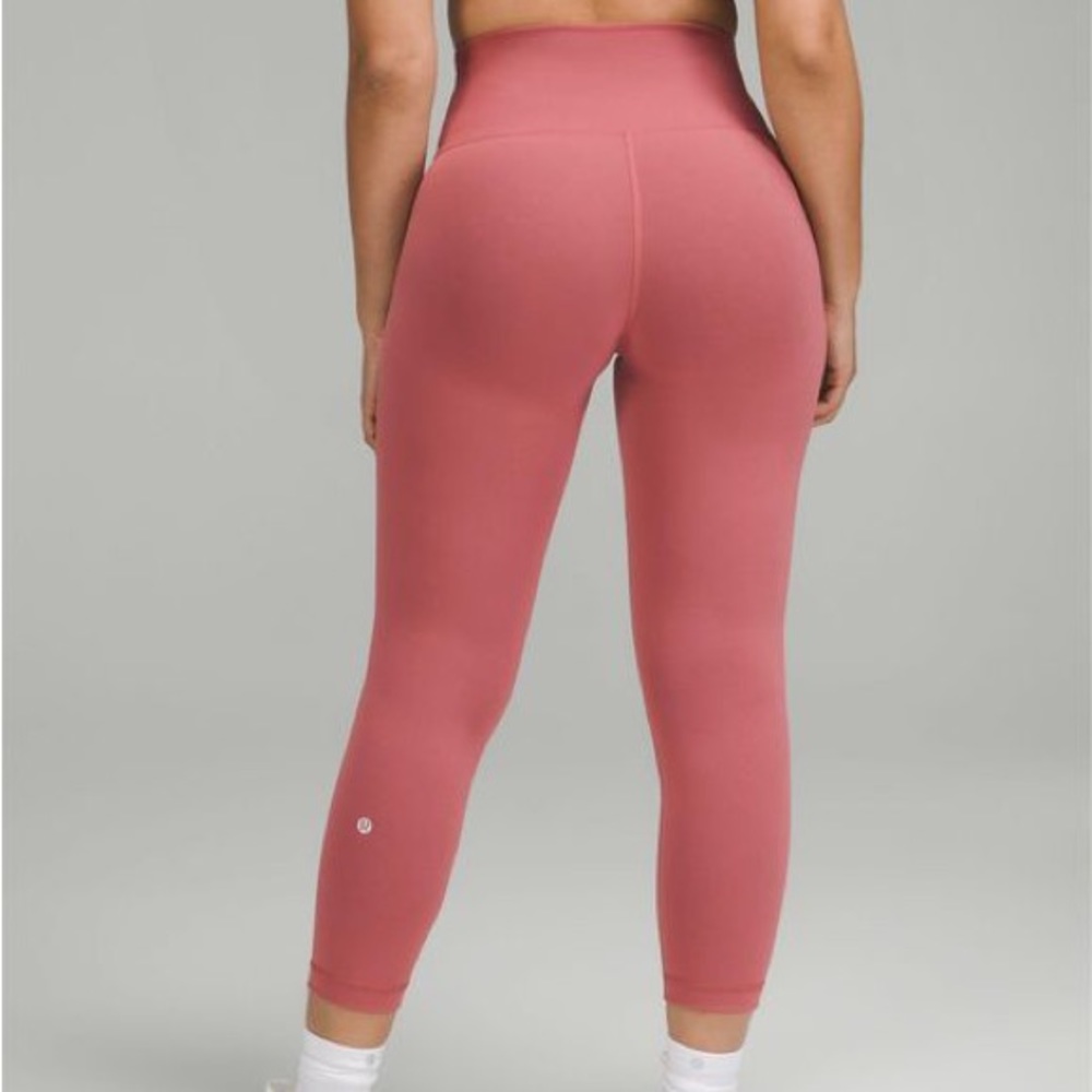 NWOT Wunder Train Contour Fit High Rise Tight 25 Brier Rose Size 4
